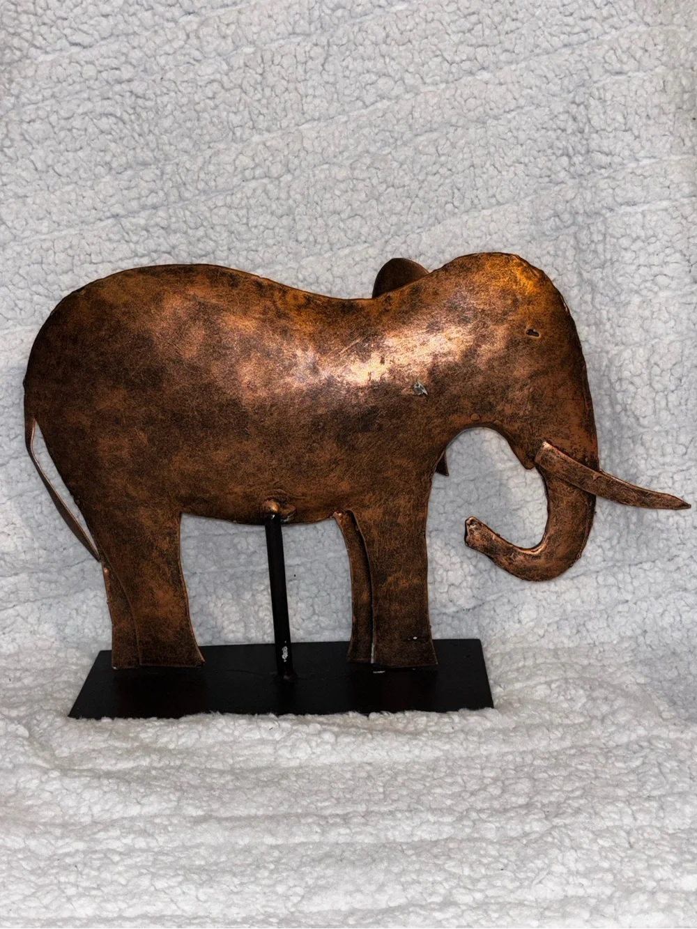 metal elephant sculpture Pier One
